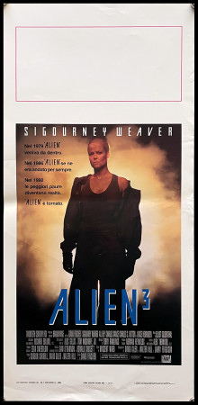1992 * Movie Playbill "Alien 3 - Sigourney Weaver, Charles Dance" Science Fiction  (A-)