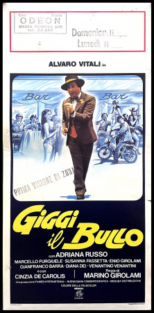 1982 * Movie Playbill "Giggi Il Bullo - Alvaro Vitali" Comedy (B)