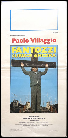 1983 * Movie Playbill "Fantozzi Subisce Ancora - Paolo Villaggio, Anna Mazzamauro" Comedy (B)