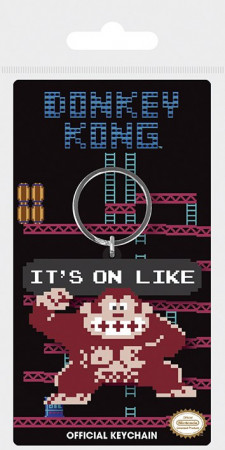 Keychain * Videogames and Internet “Nintendo Donkey Kong - It's On Like" Official Merchandise (RK38705)