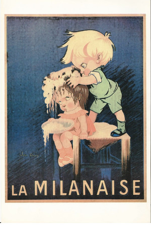 Advertising "La Milanaise - John Onwy" Reproduction