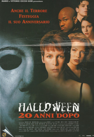 1999 * Movie Playbill "Halloween H20: 20 Years Later - Jamie Lee Curtis" Horror