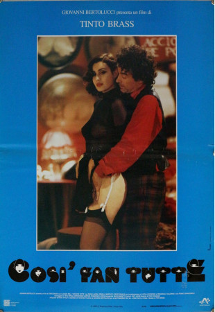 1992 * Movie Playbill "Così Fan Tutte - Tinto Brass, Claudia Koll" Erotic (B+)