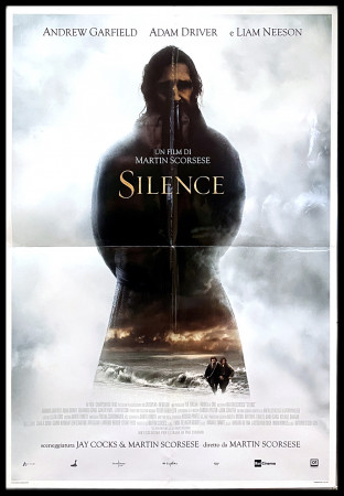 2016 * Movie Poster "Silence - Andrew Garfield, Adam Driver, Liam Neeson" Drama (B)