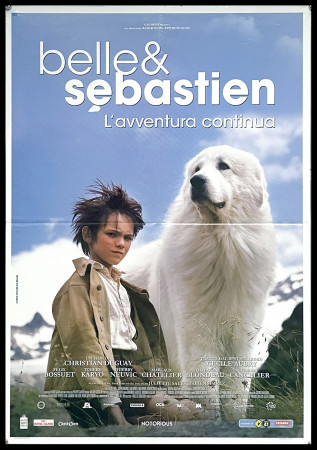 2015 * Movie Poster "Belle & Sebastien - L'Avventura Continua - Félix Bossuet, Tchéky Karyo" Comedy (B)