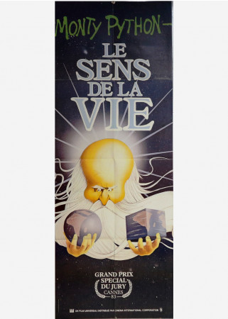 1983 * Movie Poster 2F "Monty Python - Le Sens de la Vie - Graham Chapman, John Cleese" ComicFilm (B+)