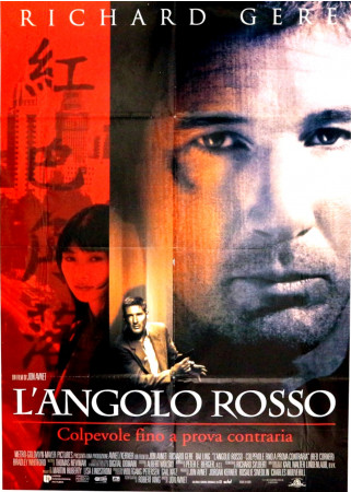 1998 * Movie Poster 2F "L'Angolo Rosso - Colpevole Fino a Prova Contraria - Richard Gere" Thriller (B)