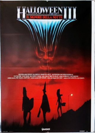 1983 * Movie Poster 2F "Halloween III - Il Signore della Notte - Dan O'Herlihy, Tom Atkins" Horror (B+)