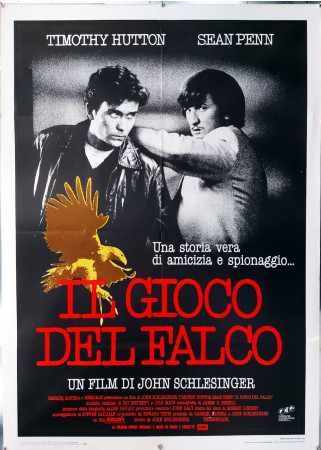 1985 * Movie Poster 2F "Il Gioco del Falco - Sean Penn, Timothy Hutton" Drama (B)