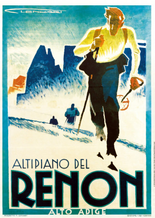 1940 (2000) * Poster Tourism "Alto Adige - Altipiano del Renon" Franz Lenhart (A)