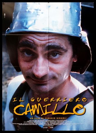 1999 * Movie Poster 2F "Il Guerriero Camillo - Marco Messeri, Claudio Bigagli" Comedy (B+)