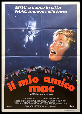 1988 * Movie Poster 2F "Il Mio Amico Mac - Jonathan Ward, Christine Ebersole" Comedy (B+)