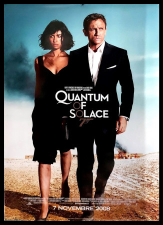 2008 * Movie Poster "007 Quantum of Solace - Daniel Craig, Olga Kurylenko" Spy (A)