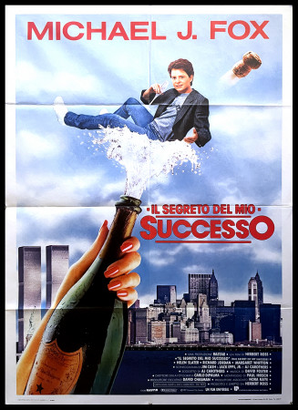 1987 * Movie Poster 2F "Il Segreto del Mio Successo - Michael J. Fox" Comedy (B+)