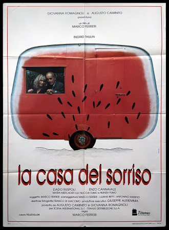 1991 * Movie Poster 2F "La Casa del Sorriso - Enzo Cannavale, Ingrid Thulin" Comedy (B)