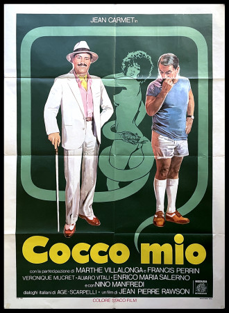 1979 * Movie Poster 2F "Cocco Mio - Nino Manfredi, Alvaro Vitali" Comedy (B)
