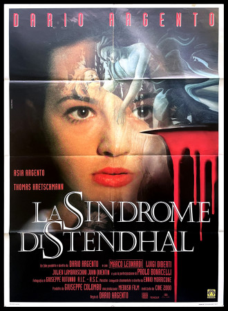 1996 * Movie Poster 2F "La Sindrome di Stendhal - Asia Argento" Thriller (B)