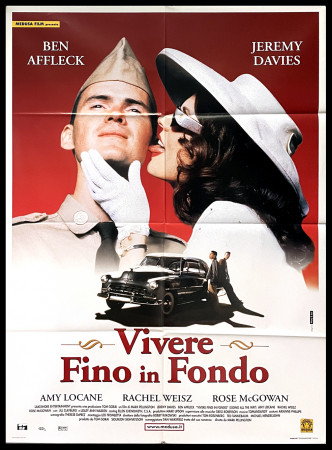 1997 * Movie Poster 2F "Vivere Fino in Fondo - Jeremy Davies, Ben Affleck, Rachel Weisz" Comedy (B+)