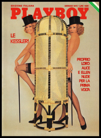 1975 * Playboy (Gennaio) "Le Kessler" Erotico