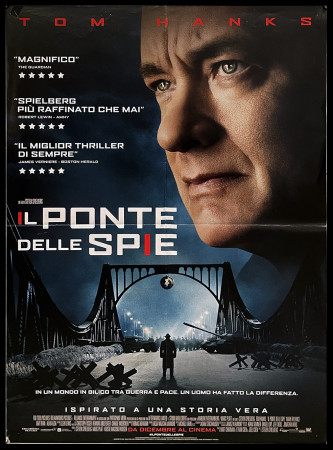 2015 * Movie Poster "Il Ponte delle Spie - Tom Hanks, Mark Rylance" Thriller (A-)