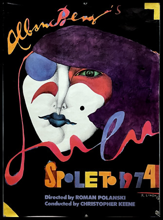 1974 * Poster Art Original "Spoleto - Richard Lindner, Roman Polanski, C Keene" Italy (B+)