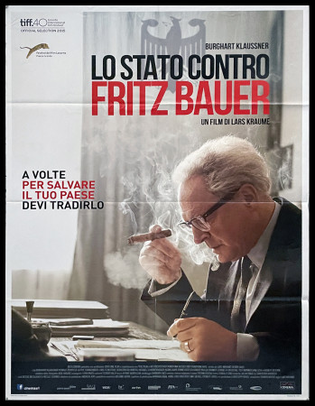 2015 * Movie Poster 2F "Lo Stato Contro Fritz Bauer - Ronald Zehrfeld" Drama (A-)