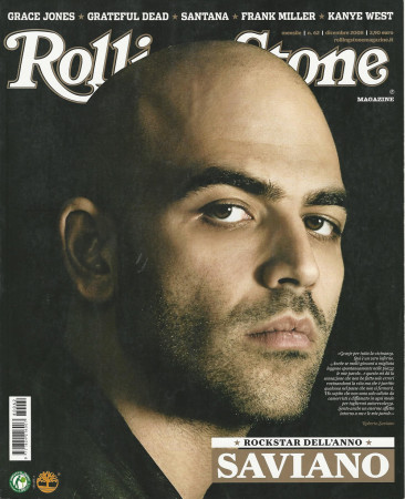 2008 (N62) * Magazine Cover Rolling Stone Original "Saviano" in Passepartout