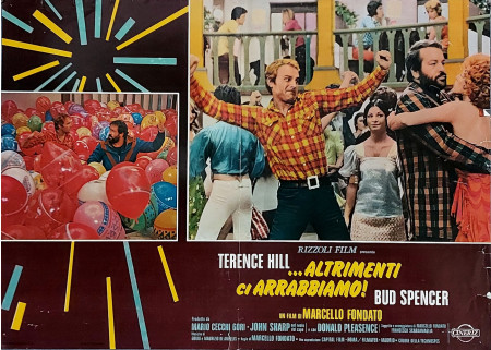 1974 * Movie Playbill "...Altrimenti Ci Arrabbiamo - Bud Spencer, Terence Hill, John Sharp" Comedy (B)