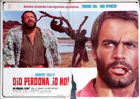 1967 * Movie Playbill "Dio Perdona... Io No! - Bud Spencer, Terence Hill, Frank Wolff" Comedy (C)