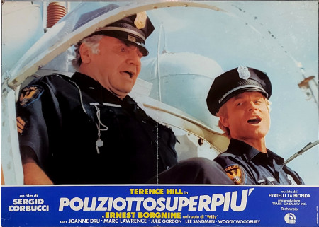 1980 * Movie Playbill "Poliziotto Superpiù - Terence Hill, Joanne Dru, Marc Lawrence" Comedy (B)