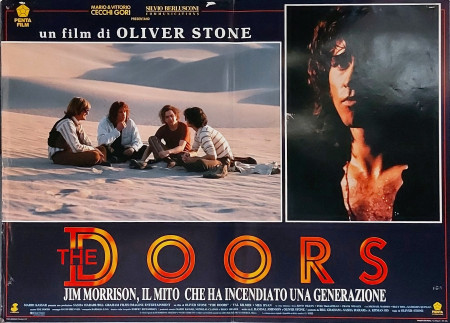 1991 * Movie Playbill "The Doors - Val Kilmer, Michael Wincott, Billy Idol" Musical(B)