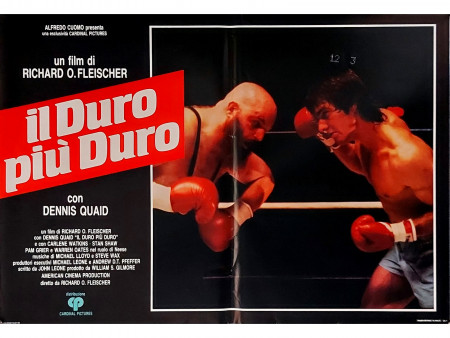 1983 * Movie Playbill "Il Duro più Duro - Warren Oates, Dennis Quaid" Comedy (B+)