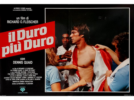 1983 * Movie Playbill "Il Duro più Duro - Warren Oates, Dennis Quaid" Comedy (B+)