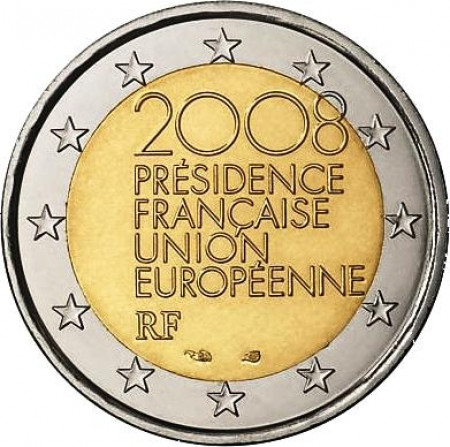 2008 * 2 euro FRANCE Presidency European Union