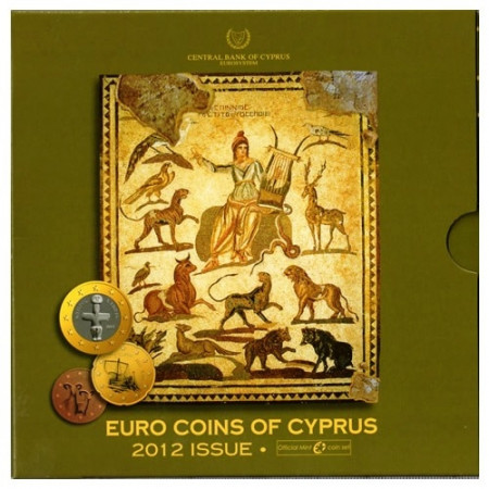 2012 * CYPRUS Official euro Coin Set BU