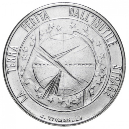 1977 * 100 Lire San Marino "Chemical Compounds" (KM 69) UNC