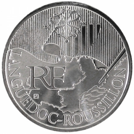 2010 * 10 euro FRANCE Languedoc-Roussillon Region