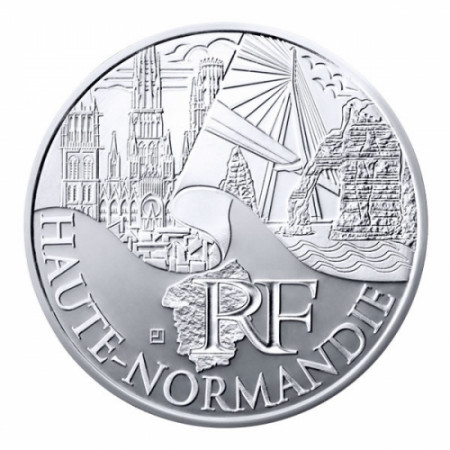 2011 * 10 euro FRANCE Upper Normandy Region
