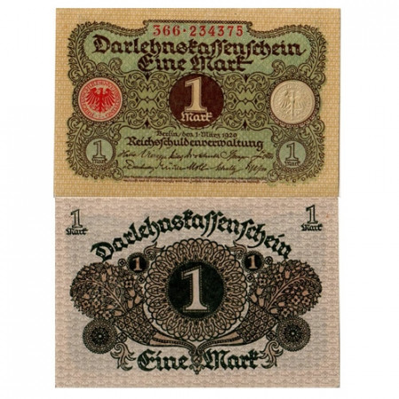 1920 * Banknote Germany 1 Mark "Weimar" (p58) UNC