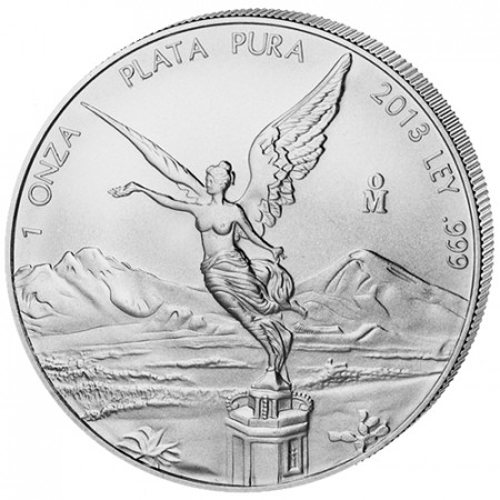 2013 * Mexico 1 OZ Silver ounce Libertad