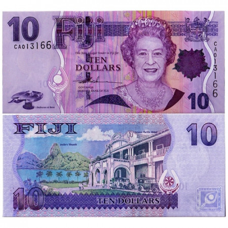 2007 * Banknote Fiji 10 dollars UNC