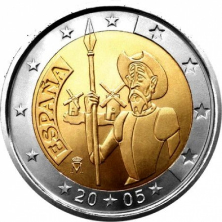 2005 * 2 euro SPAIN Don Quixote de la Mancha