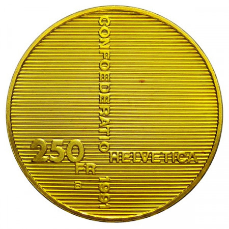 1991 * 250 Francs gold Switzerland "700th of Confederation"