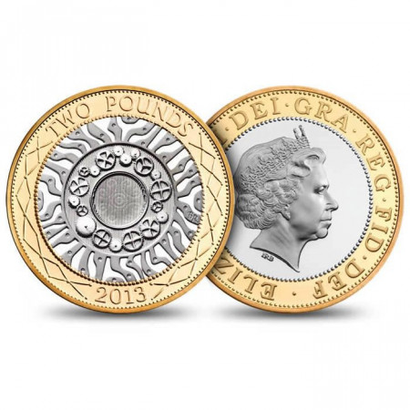 2013 * 2 pounds Great Britain Shoulders of Giants