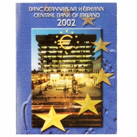 2002 * IRELAND Official Euro Coin Set BU 