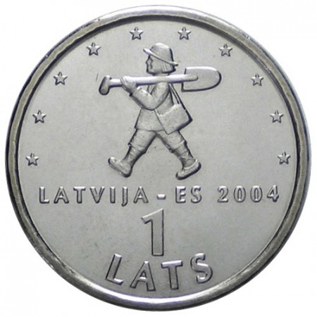 2004 * 1 Lats Latvia spriditis