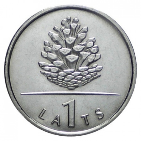 2006 * 1 Lats Latvia pinecone