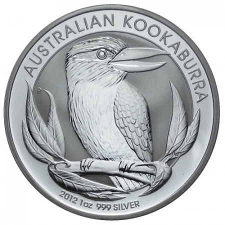 2012 * silver dollar 1 OZ Kookaburra Australia