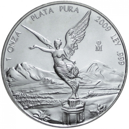 2009 * Mexico 1 OZ Silver ounce Libertad