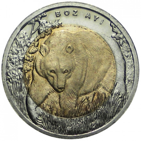 2011 * 1 lira Turkey Bear